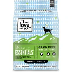 I And Love And You Naked Essentials Grain-Free Lamb And Bison Recipe Dry Dog Food