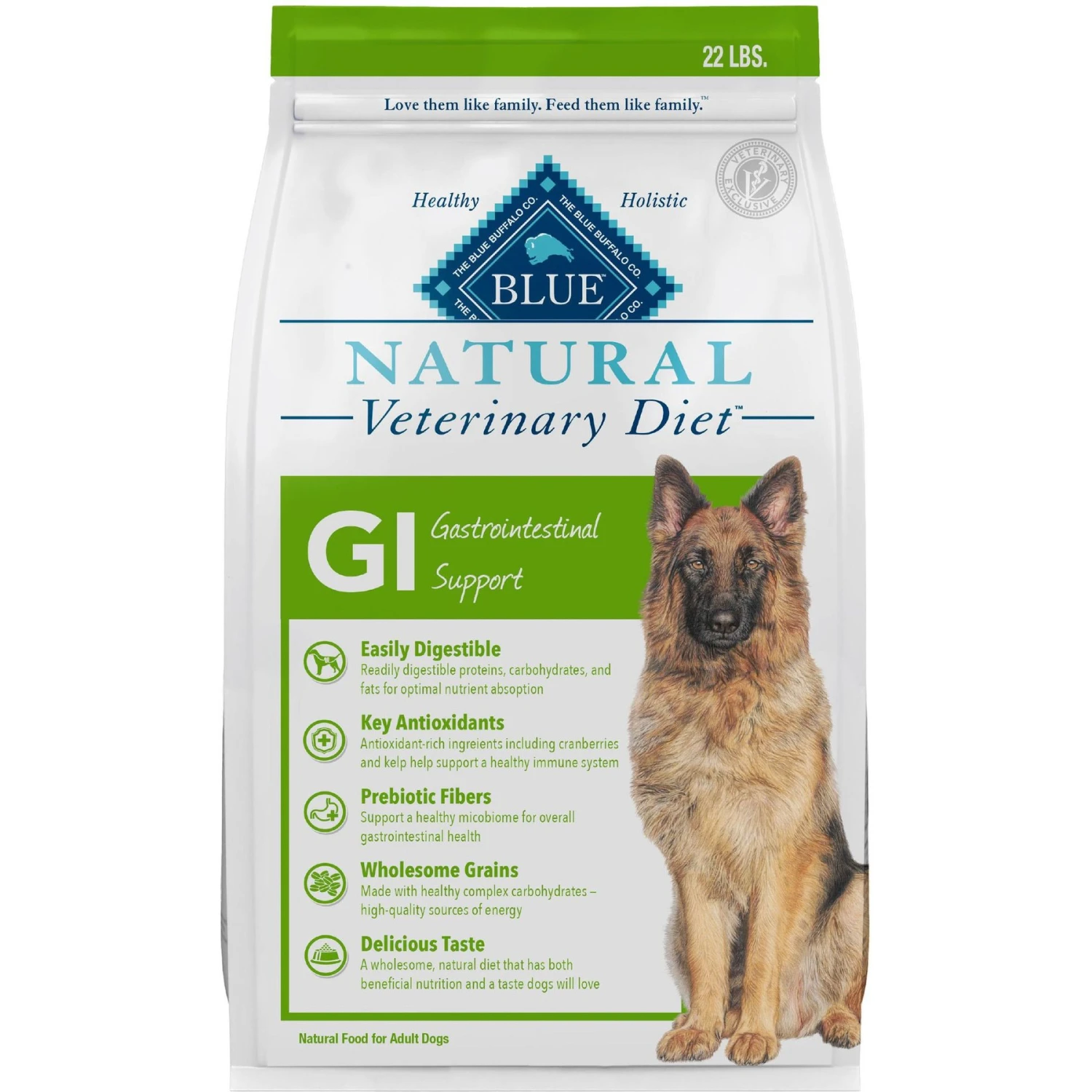 Blue Buffalo Natural Veterinary Diet GI Gastrointestinal Support Dry Dog Food 3 Blue Buffalo Natural Veterinary Diet GI Gastrointestinal Support Dry Dog Food