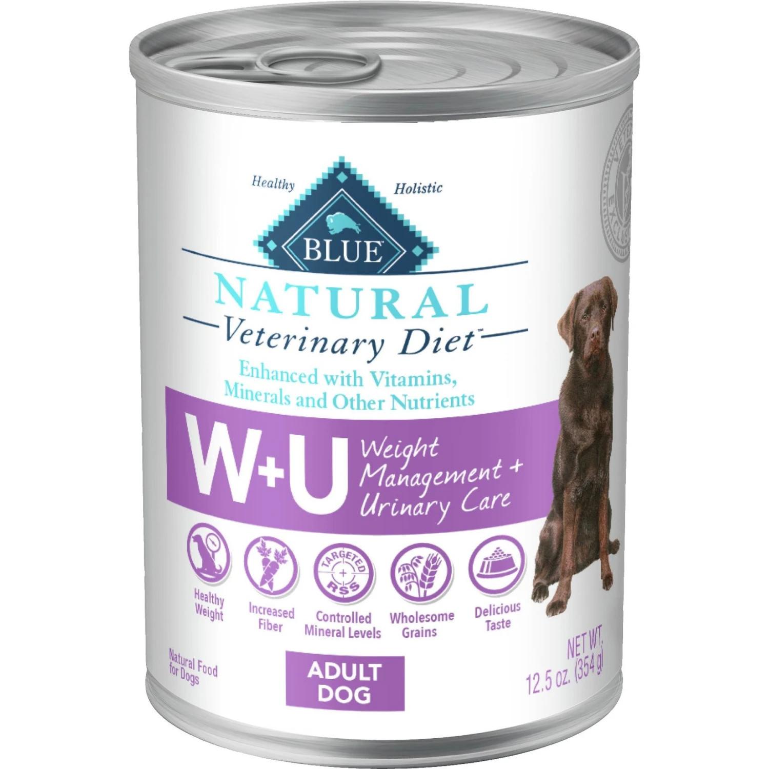 Blue Buffalo Natural Veterinary Diet W+U Weight Management + Urinary Care Chicken Wet Dog Food 3 Blue Buffalo Natural Veterinary Diet W+U Weight Management + Urinary Care Chicken Wet Dog Food