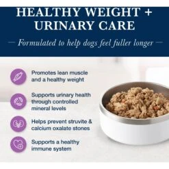 Blue Buffalo Natural Veterinary Diet W+U Weight Management + Urinary Care Chicken Wet Dog Food 13 Blue Buffalo Natural Veterinary Diet W+U Weight Management + Urinary Care Chicken Wet Dog Food -Snuggle Paws 147694 PT2. AC SS1800 V1695083931
