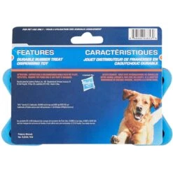 Nerf Dog EXO Treat Dispensing Bone Dog Toy -Snuggle Paws 148525 PT3. AC SS1800 V1545252612