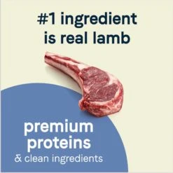 CANIDAE PURE Petite Adult Small Breed Grain-Free With Lamb Dry Dog Food -Snuggle Paws 148564 PT3. AC SS1800 V1673463413