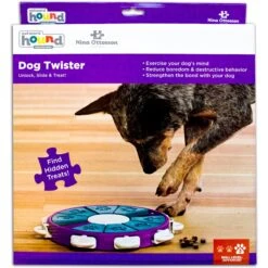 Nina Ottosson By Outward Hound Twister Puzzle Game Dog Toy -Snuggle Paws 148598 PT7. AC SS1800 V1636497775