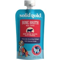 Solid Gold Beef Bone Broth With Turmeric Dog Food Topper