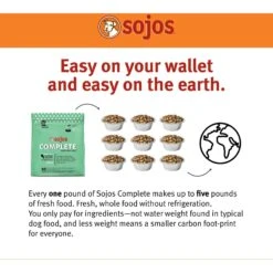 Sojos Complete Chicken Recipe Adult Freeze-Dried Grain-Free Raw Dog Food 13 Sojos Complete Chicken Recipe Adult Freeze-Dried Grain-Free Raw Dog Food -Snuggle Paws 149628 PT3. AC SS1800 V1612410696