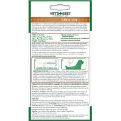 Vet's Best Flea & Tick Spot Treatment For Dogs, Under 15 Lbs 8 Vet's Best Flea & Tick Spot Treatment For Dogs, Under 15 Lbs -Snuggle Paws 150171 PT1. AC SS1800 V1532987826
