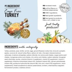 The Honest Kitchen Grain-Free Turkey Whole Food Clusters Dry Dog Food -Snuggle Paws 150281 PT2. AC SS1800 V1649716291