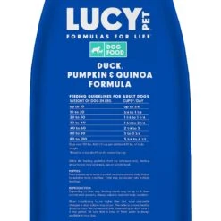 Lucy Pet Products Formulas For Life Grain-Free Duck, Pumpkin & Quinoa Formula Dry Dog Food 17 Lucy Pet Products Formulas For Life Grain-Free Duck, Pumpkin & Quinoa Formula Dry Dog Food -Snuggle Paws 151349 PT8. AC SS1800 V1581698320