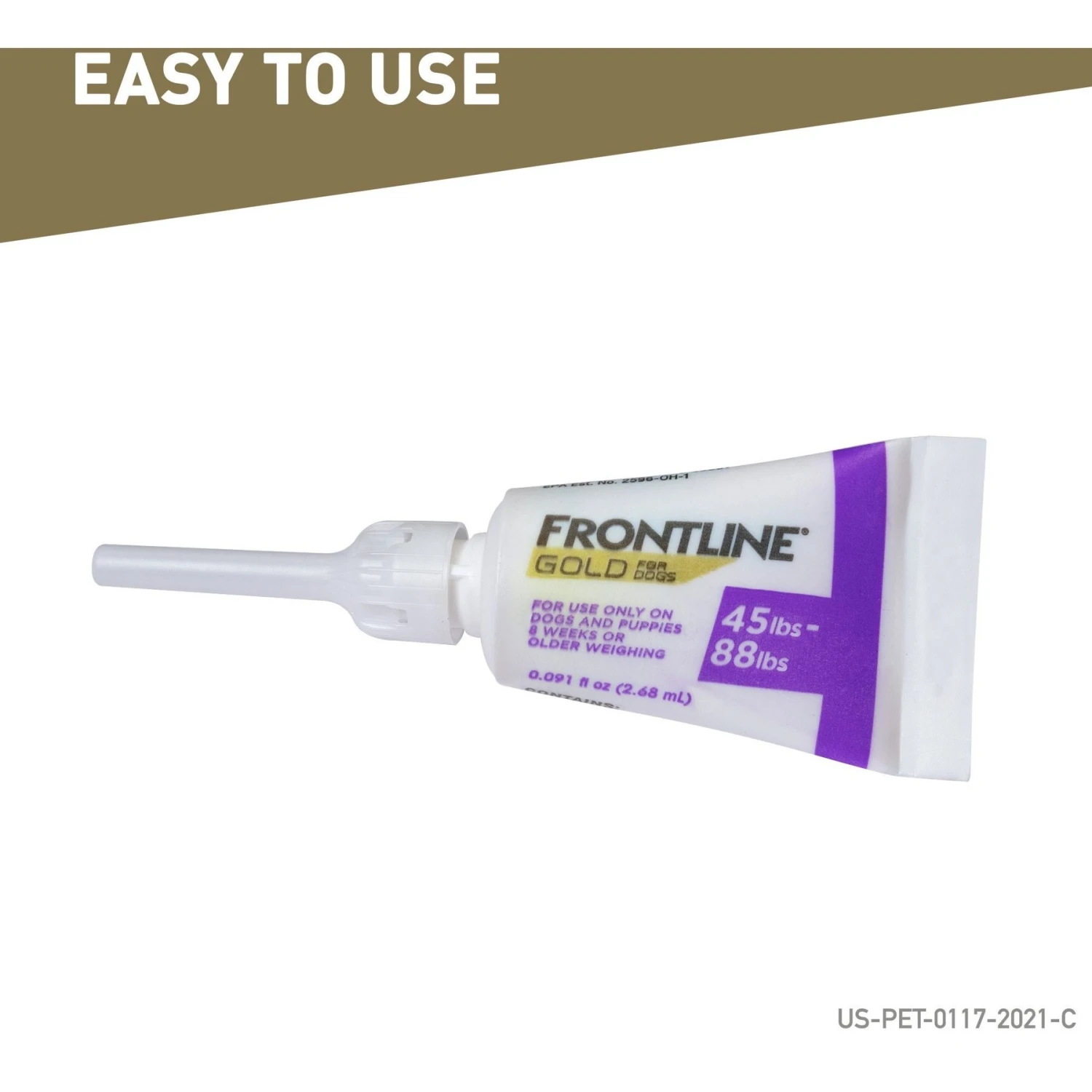 Frontline Gold For Dogs Flea & Tick Treatment (Large Dog, 45-88 Lbs.) 6 Frontline Gold For Dogs Flea & Tick Treatment (Large Dog, 45-88 Lbs.) - Image 4