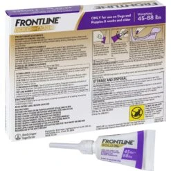 Frontline Gold For Dogs Flea & Tick Treatment (Large Dog, 45-88 Lbs.) 15 Frontline Gold For Dogs Flea & Tick Treatment (Large Dog, 45-88 Lbs.) -Snuggle Paws 151403 PT6. AC SS1800 V1643413897