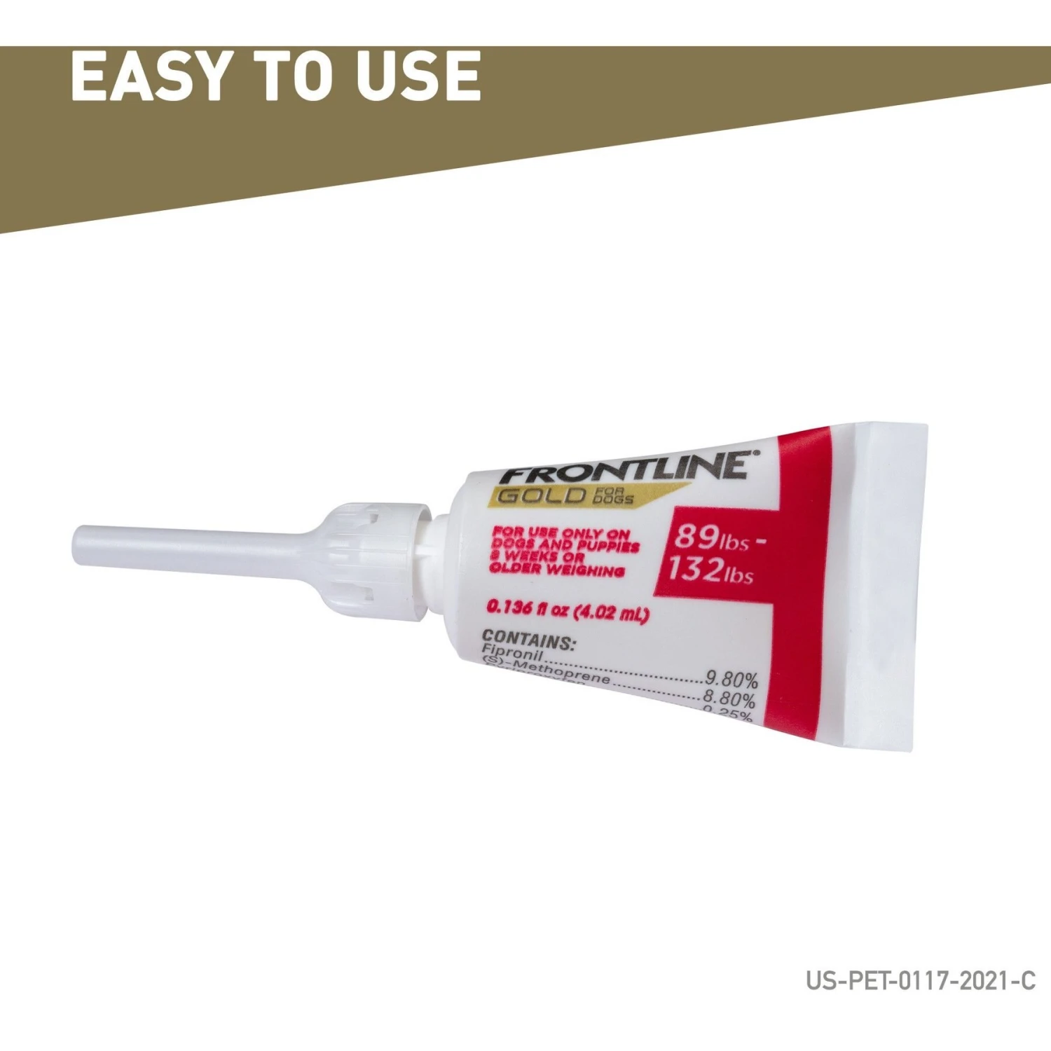 Frontline Gold For Dogs Flea & Tick Treatment (Extra Large Dog, 89-132 Lbs.) 6 Frontline Gold For Dogs Flea & Tick Treatment (Extra Large Dog, 89-132 Lbs.) - Image 4