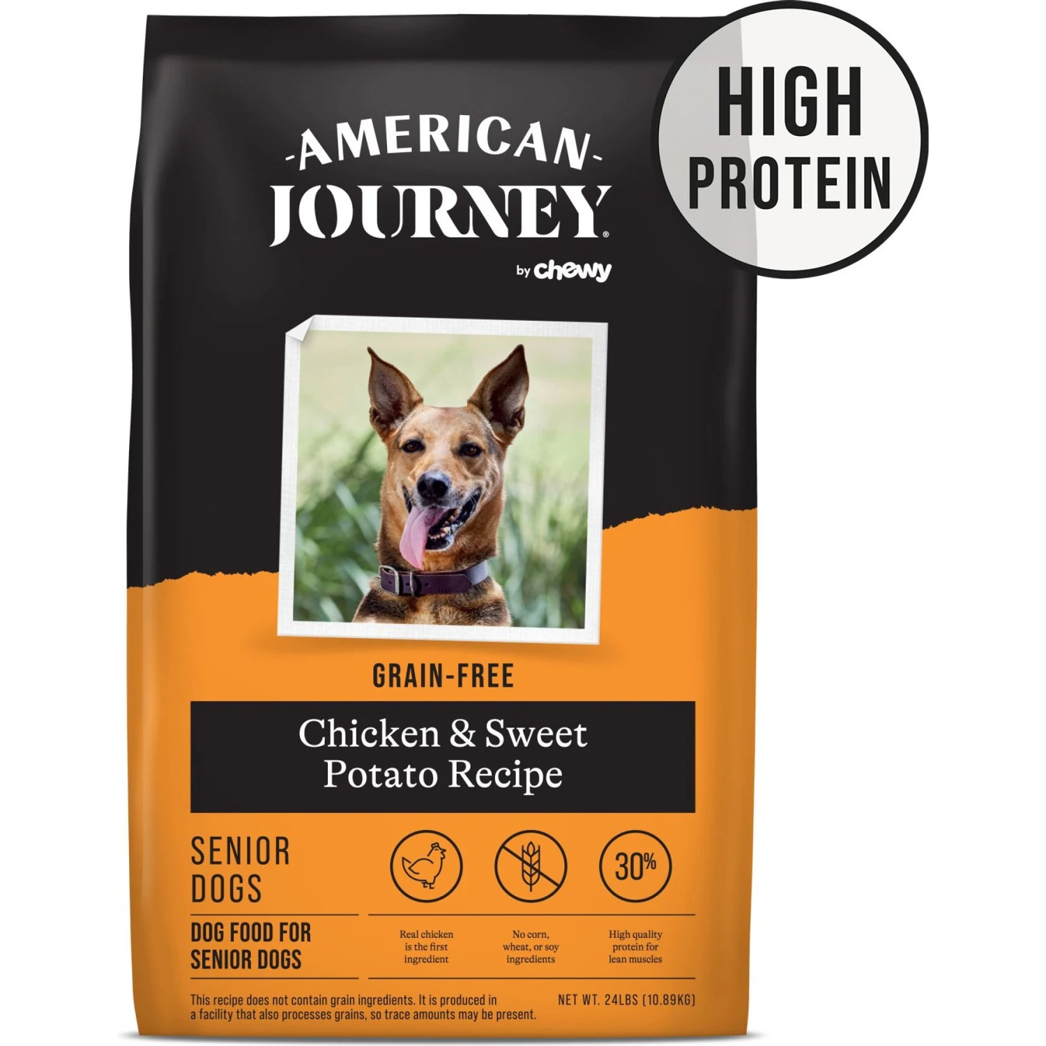 American Journey Senior Chicken & Sweet Potato Recipe Grain-Free Dry Dog Food 3 American Journey Senior Chicken & Sweet Potato Recipe Grain-Free Dry Dog Food