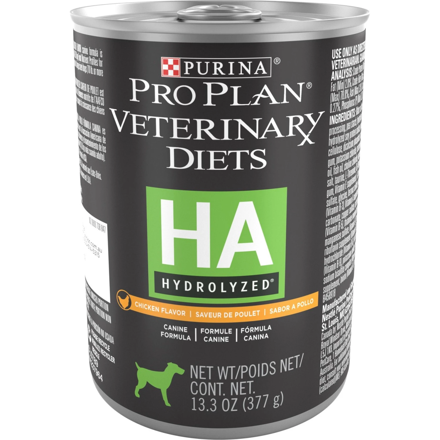 Purina Pro Plan Veterinary Diets HA Hydrolyzed Chicken Flavor Wet Dog Food 3 Purina Pro Plan Veterinary Diets HA Hydrolyzed Chicken Flavor Wet Dog Food