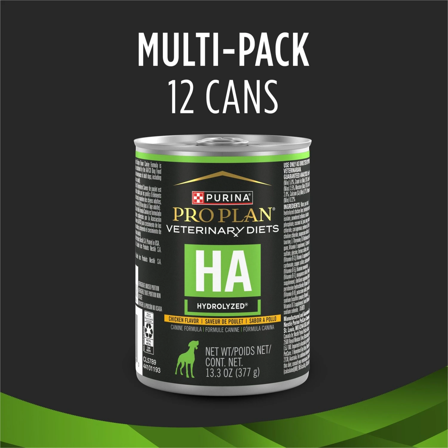 Purina Pro Plan Veterinary Diets HA Hydrolyzed Chicken Flavor Wet Dog Food 4 Purina Pro Plan Veterinary Diets HA Hydrolyzed Chicken Flavor Wet Dog Food - Image 2