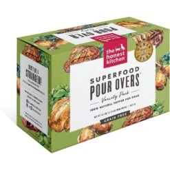 The Honest Kitchen Superfood POUR OVERS Variety Pack Wet Dog Food Topper -Snuggle Paws 152591 PT1. AC SS1800 V1613202385