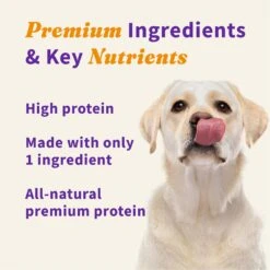 Halo 100% Chicken Breast Freeze-Dried Dog Treats 14 Halo 100% Chicken Breast Freeze-Dried Dog Treats -Snuggle Paws 152673 PT4. AC SS1800 V1691511533