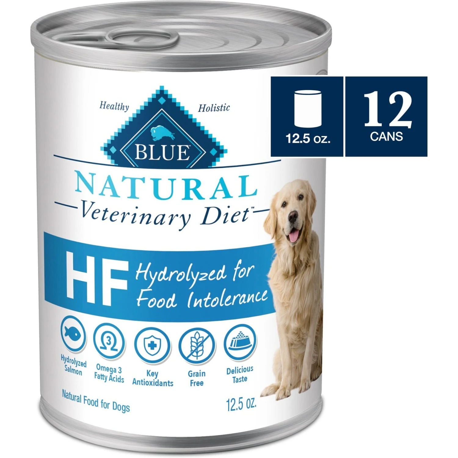 Blue Buffalo Natural Veterinary Diet HF Hydrolyzed For Food Intolerance Grain-Free Wet Dog Food 3 Blue Buffalo Natural Veterinary Diet HF Hydrolyzed For Food Intolerance Grain-Free Wet Dog Food