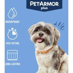 PetArmor Plus Flea & Tick Spot Treatment For Dogs, 5-22 Lbs, -Snuggle Paws 154770 PT2. AC SS1800 V1701361433