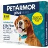PetArmor Plus Flea & Tick Spot Treatment For Dogs, 23-44 Lbs -Snuggle Paws 154774 MAIN. AC SS1800 V1701361459
