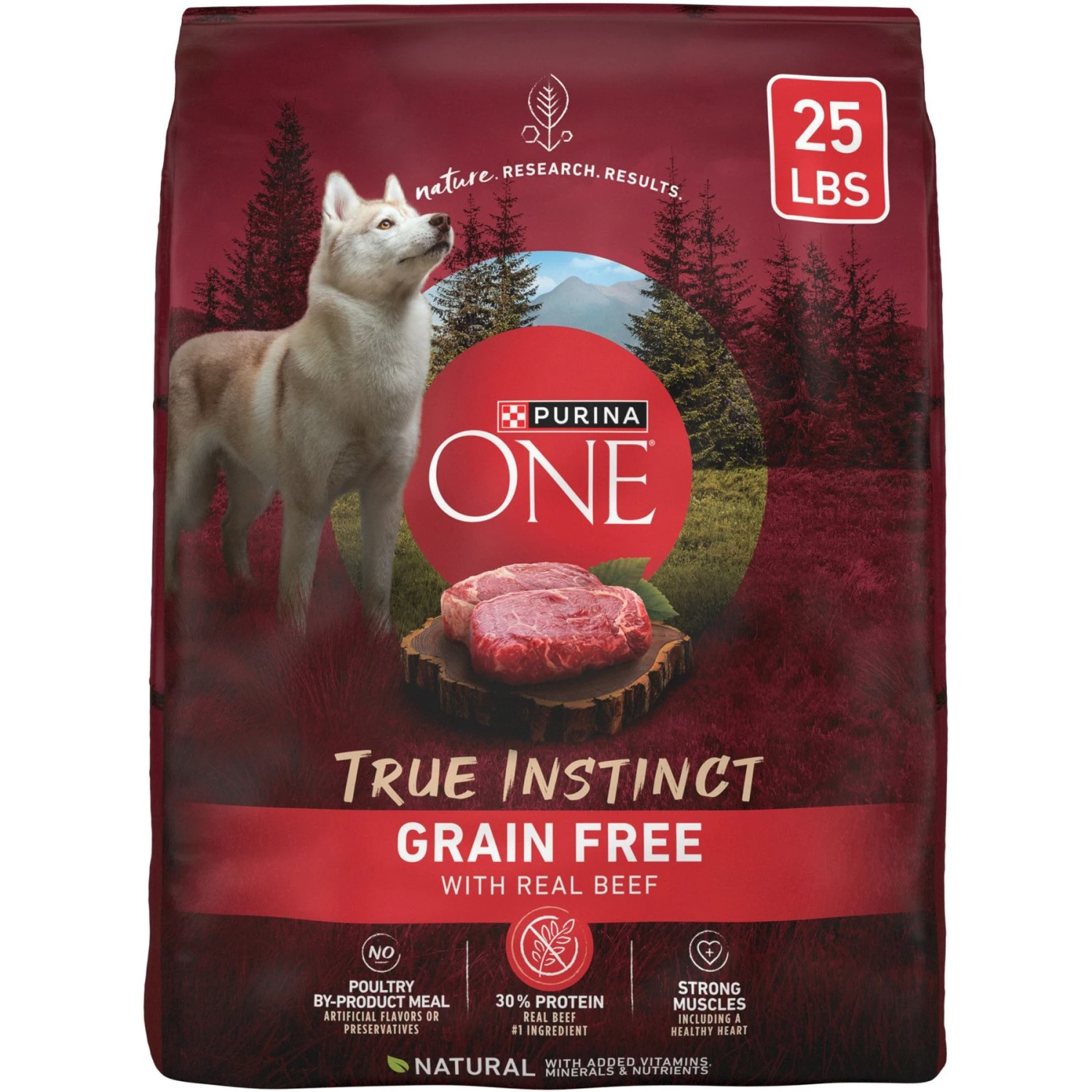 Purina ONE Natural True Instinct Grain-Free With Real Beef Dry Dog Food 3 Purina ONE Natural True Instinct Grain-Free With Real Beef Dry Dog Food