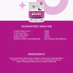 I And Love And You Top That Boost Duck Recipe Grain-Free Dog Food Topper -Snuggle Paws 155555 PT6. AC SS1800 V1692991285