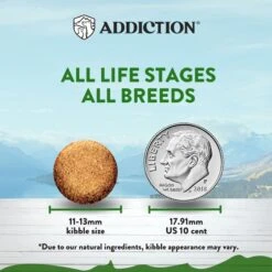 Addiction Zen Holistic Vegetarian Formula Chicken-Free Dry Dog Food -Snuggle Paws 155661 PT3. AC SS1800 V1635531093