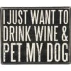 Primitives By Kathy "Pet My Dog" Box Décor -Snuggle Paws 156587 MAIN. AC SS1800 V1546891647