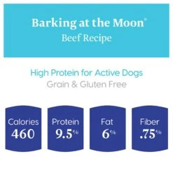 Solid Gold Barking At The Moon 95% Beef Recipe Grain-Free Canned Dog Food -Snuggle Paws 157112 PT3. AC SS1800 V1547218627