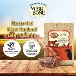 Wishbone Graze Grain-Free Dry Dog Food 13 Wishbone Graze Grain-Free Dry Dog Food -Snuggle Paws 157494 PT6. AC SS1800 V1582834105
