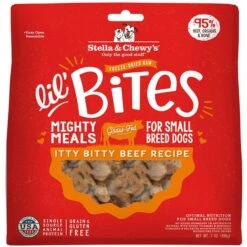 Stella & Chewy's Lil' Bites Itty Bitty Beef Recipe Small Breed Freeze-Dried Raw Dog Food