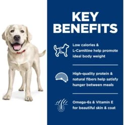 Hill's Science Diet Adult Large Breed Light With Chicken Meal & Barley Dry Dog Food 15 Hill's Science Diet Adult Large Breed Light With Chicken Meal & Barley Dry Dog Food -Snuggle Paws 157806 PT4. AC SS1800 V1605838322