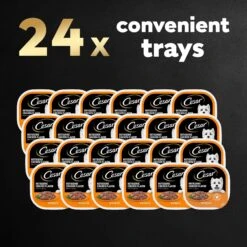 Cesar Rotisserie Chicken Flavor Filets In Gravy Small Breed Adult Wet Dog Food Trays -Snuggle Paws 159233 PT7. AC SS1800 V1695656586