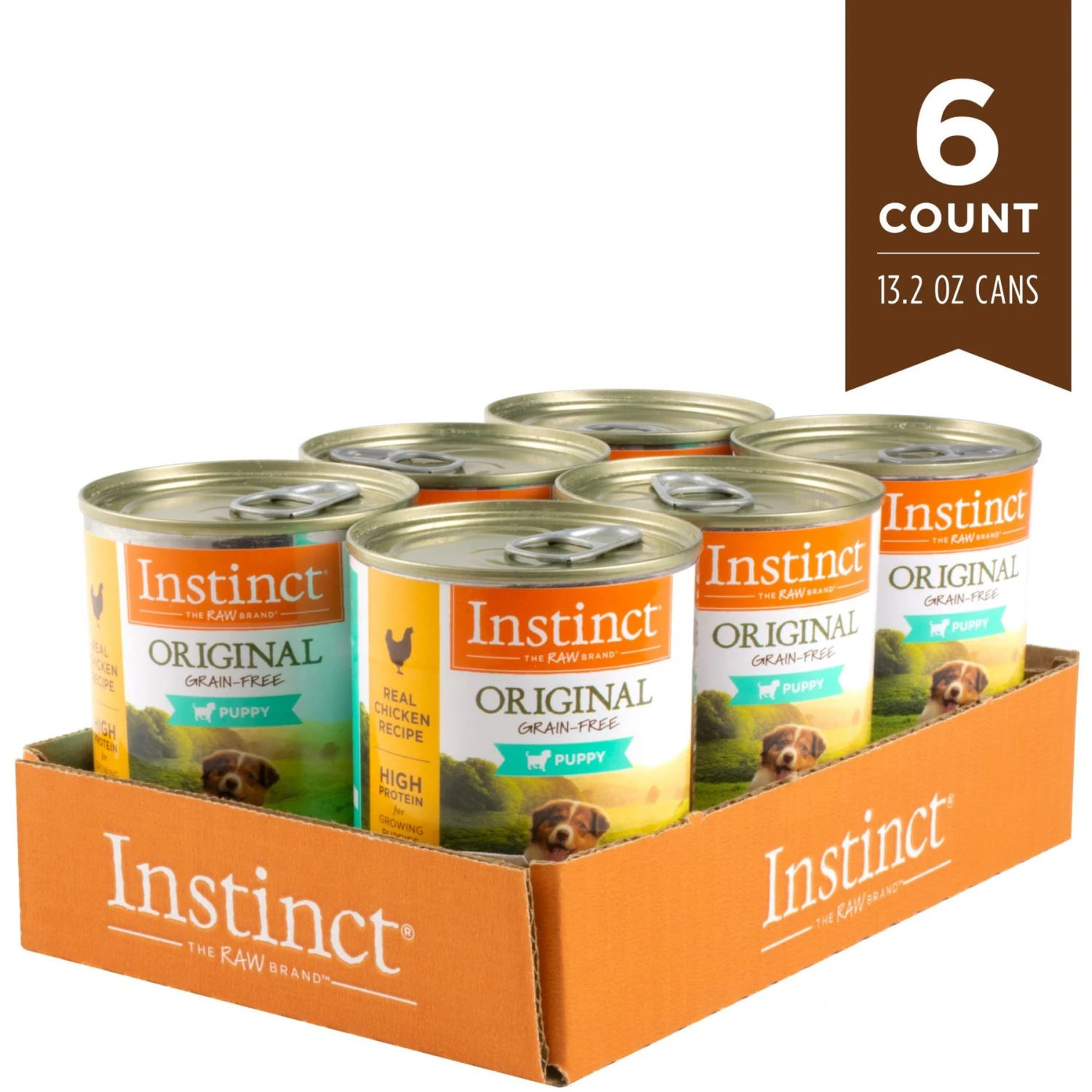 Instinct Original Puppy Grain-Free Real Chicken Recipe Wet Canned Dog Food 8 Instinct Original Puppy Grain-Free Real Chicken Recipe Wet Canned Dog Food - Image 6