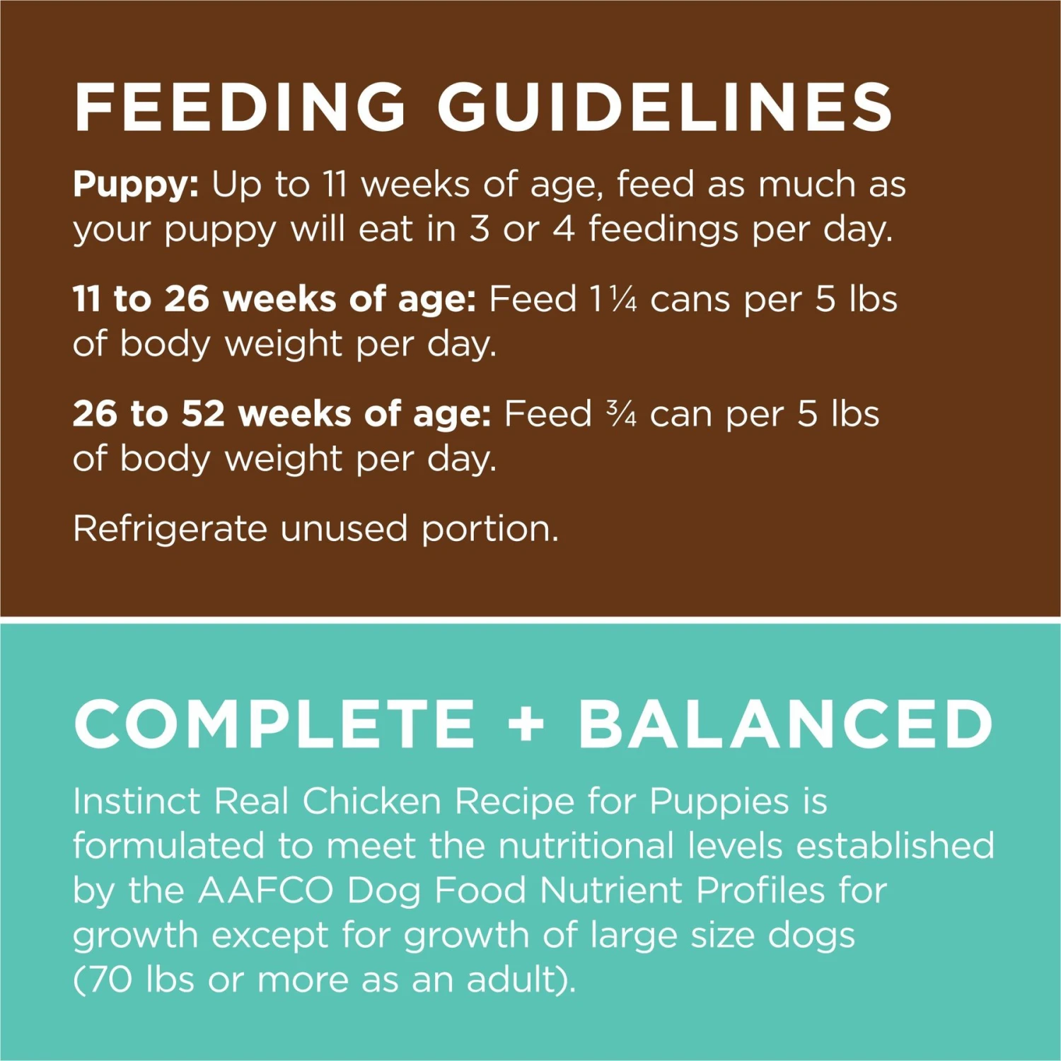 Instinct Original Puppy Grain-Free Real Chicken Recipe Wet Canned Dog Food 11 Instinct Original Puppy Grain-Free Real Chicken Recipe Wet Canned Dog Food - Image 9