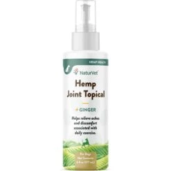 NaturVet Hemp Joint Topical With Ginger Dog Spray