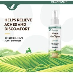 NaturVet Hemp Joint Topical With Ginger Dog Spray 11 NaturVet Hemp Joint Topical With Ginger Dog Spray -Snuggle Paws 162226 PT2. AC SS1800 V1698691610