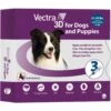 Vectra 3D Flea & Tick Spot Treatment For Dogs, 21-55 Lbs 2 Vectra 3D Flea & Tick Spot Treatment For Dogs, 21-55 Lbs -Snuggle Paws 162725 MAIN. AC SS1800 V1689881157