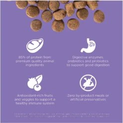 Go! Solutions Carnivore Grain-Free Chicken, Turkey + Duck Senior Recipe Dry Dog Food -Snuggle Paws 162815 PT2. AC SS1800 V1638491820