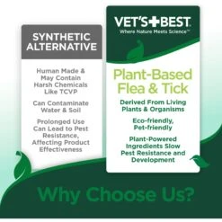 Vet's Best Advanced Strength Flea & Tick Dog Shampoo 12 Vet's Best Advanced Strength Flea & Tick Dog Shampoo -Snuggle Paws 163201 PT3. AC SS1800 V1632794800