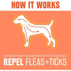TropiClean Flea & Tick Collar For Dogs, Large Breeds -Snuggle Paws 163949 PT5. AC SS1800 V1554305687