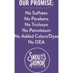 Skout's Honor Probiotic Lavender Dog Deodorizer -Snuggle Paws 164151 PT4. AC SS1800 V1658215590