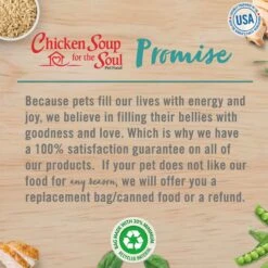 Chicken Soup For The Soul Puppy Chicken, Turkey & Brown Rice Recipe Dry Dog Food 17 Chicken Soup For The Soul Puppy Chicken, Turkey & Brown Rice Recipe Dry Dog Food -Snuggle Paws 165119 PT6. AC SS1800 V1691090499