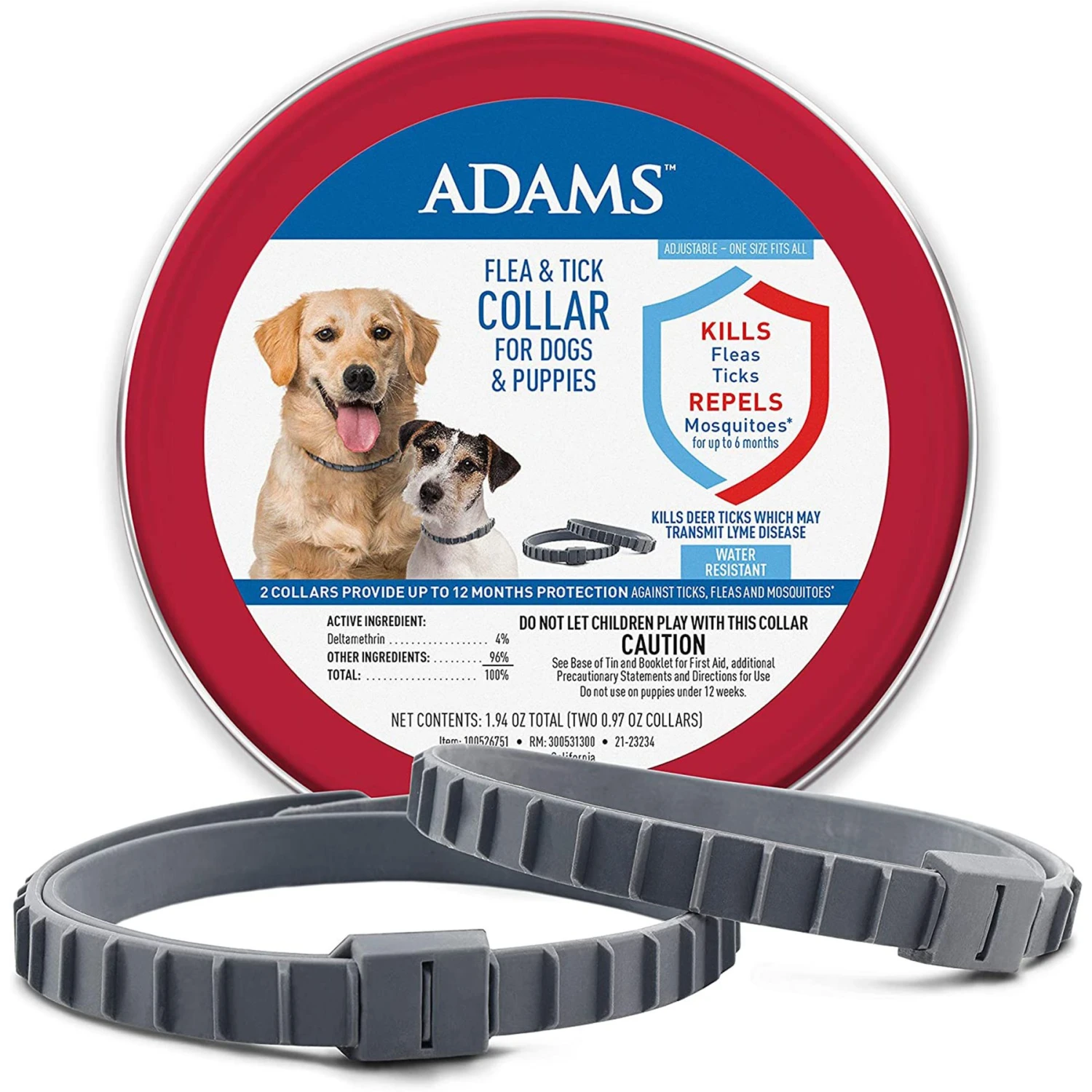 Adams® Adams Flea & Tick Collar For Dogs & Puppies 3 Adams® Adams Flea & Tick Collar For Dogs & Puppies