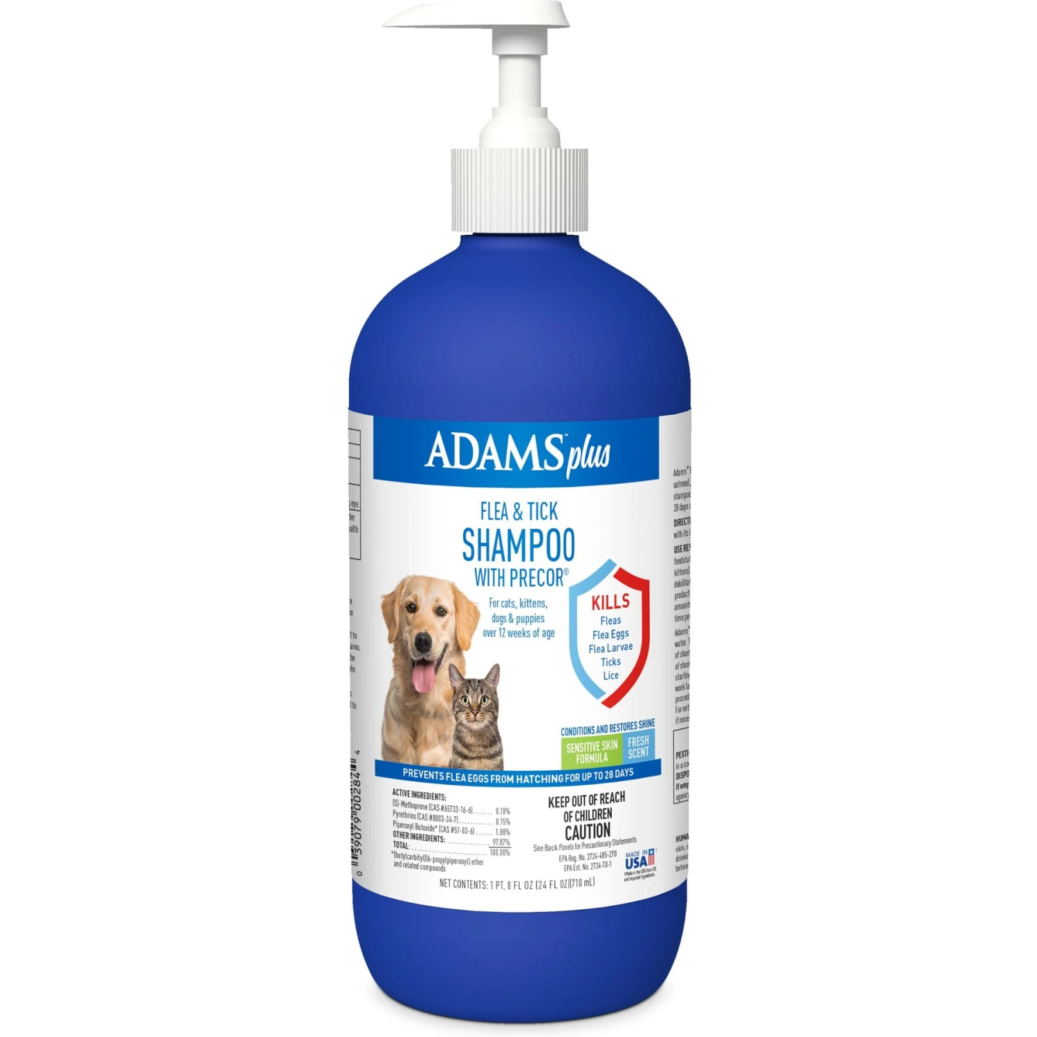 Adams® Adams Plus Flea & Tick Shampoo With Precor 3 Adams® Adams Plus Flea & Tick Shampoo With Precor