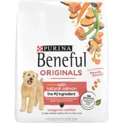 Purina Beneful Originals With Natural Salmon Dry Dog Food