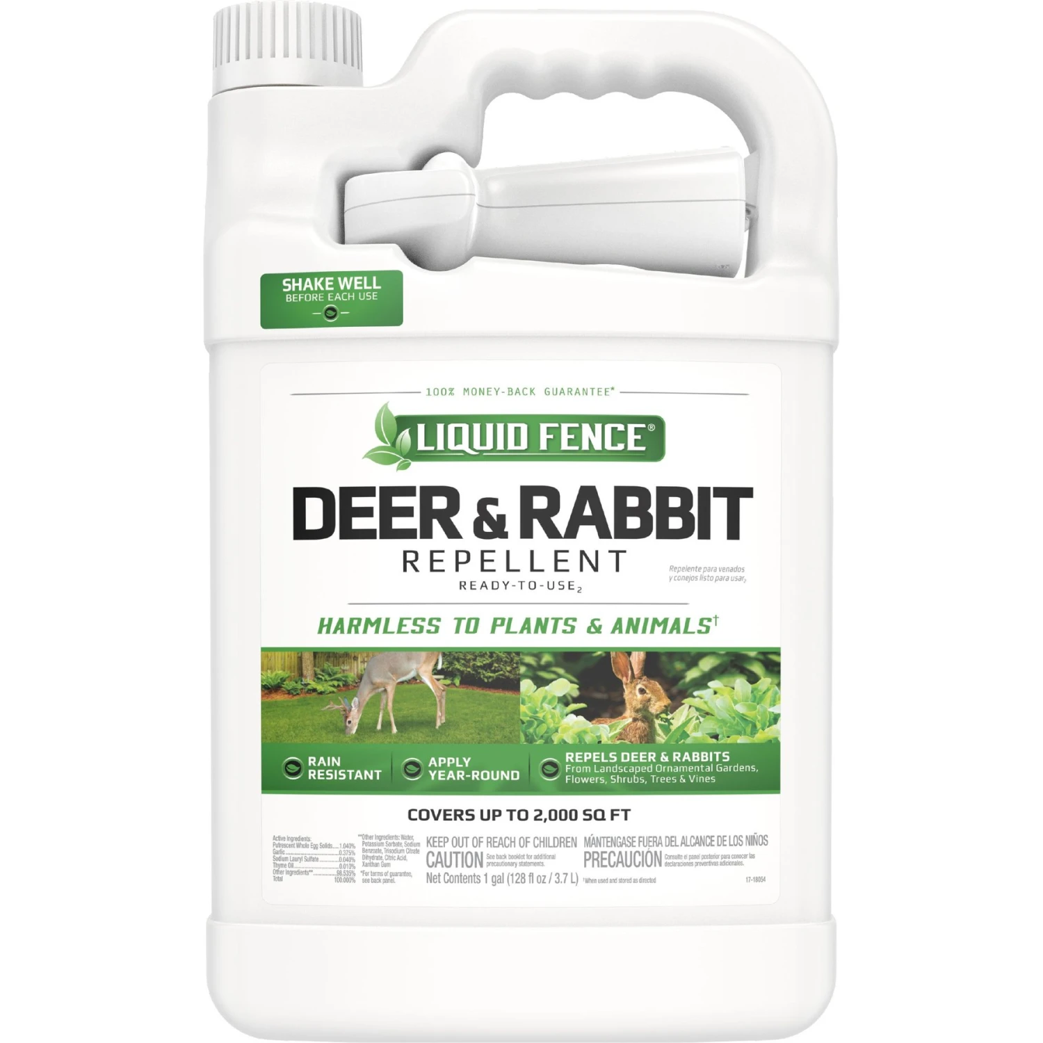 Liquid Fence Deer & Rabbit Repellent Spray 3 Liquid Fence Deer & Rabbit Repellent Spray