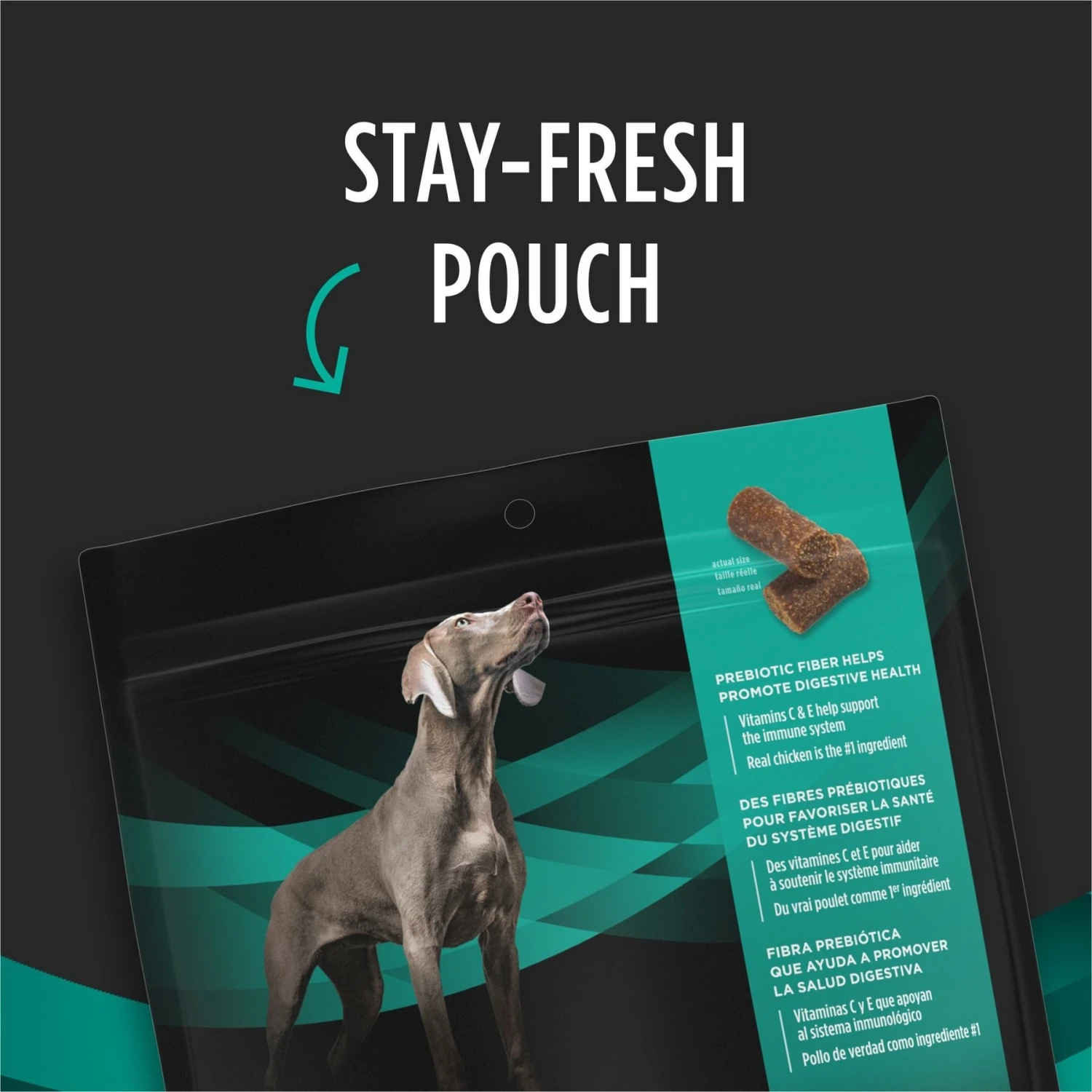 Purina Pro Plan Veterinary Diets Digestive Health Bites Soft & Chewy Dog Treats 6 Purina Pro Plan Veterinary Diets Digestive Health Bites Soft & Chewy Dog Treats - Image 4