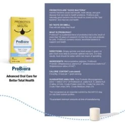 ProBiora Pet Probiotic Dog Oral Care Powder -Snuggle Paws 181498 PT4. AC SS1800 V1682947508