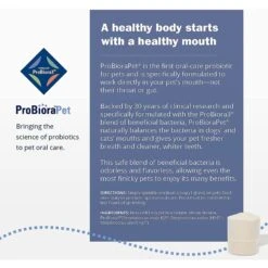ProBiora Pet Probiotic Dog Oral Care Powder -Snuggle Paws 181498 PT7. AC SS1800 V1646695357