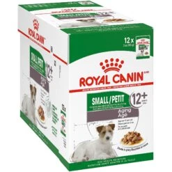 Royal Canin Size Health Nutrition Small Aging 12+ Chunks In Gravy Dog Food Pouch